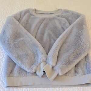 Nordstrom brand fuzzy sweatshirt